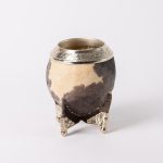 Mate Torpedo Cuero Crudo Patas de Alpaca